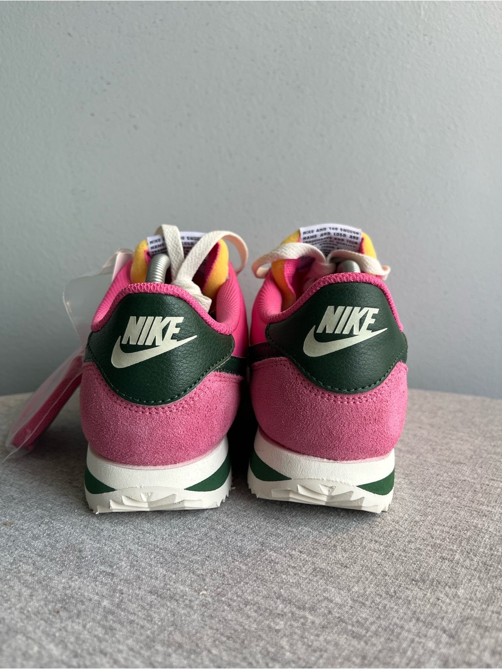 Nike Cortez Pinksicle Fir Pink White Sneakers Women’s Size 7.5 IH2361-600 - Picture 5 of 12